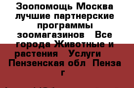 Зоопомощь.Москва лучшие партнерские программы зоомагазинов - Все города Животные и растения » Услуги   . Пензенская обл.,Пенза г.